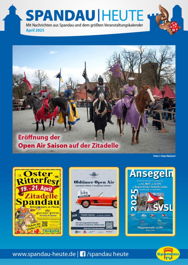 Spandau Heute - Titel Ausgabe 04-2025