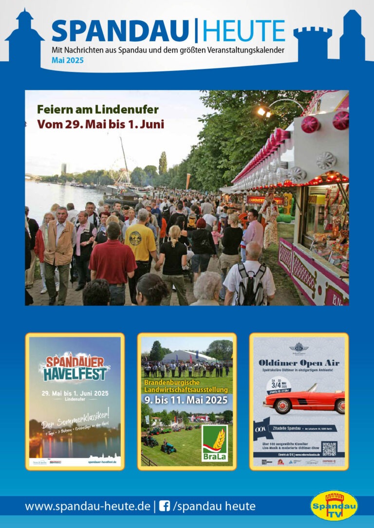 Spandau Heute - Titel Ausgabe 05-2025