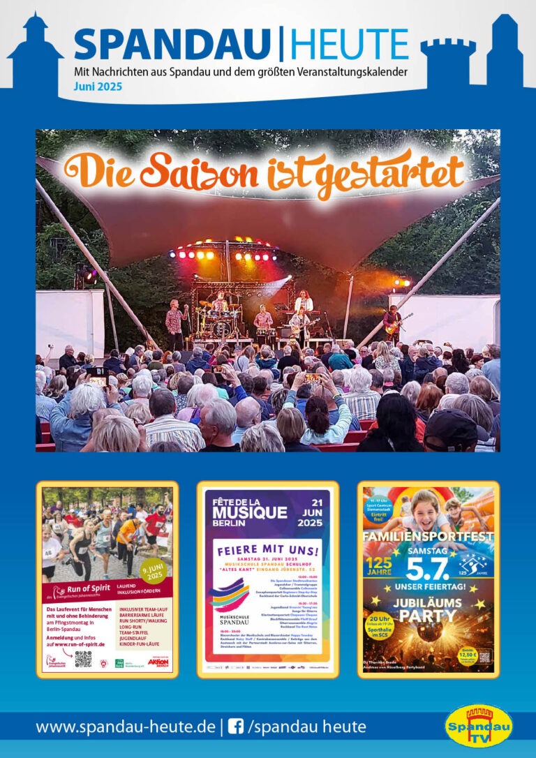 Spandau Heute - Titel Ausgabe 06-2025